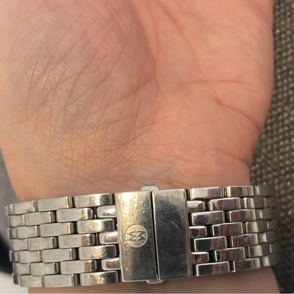 Michele Deco Diamond Mother of Pearl Chronograph Watch- original box included - Picture 2 of 3